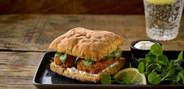 Warburtons Gluten Free Fish Finger Roll