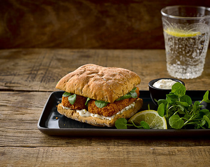 Warburtons Gluten Free Fish Finger Sandwich Rolls