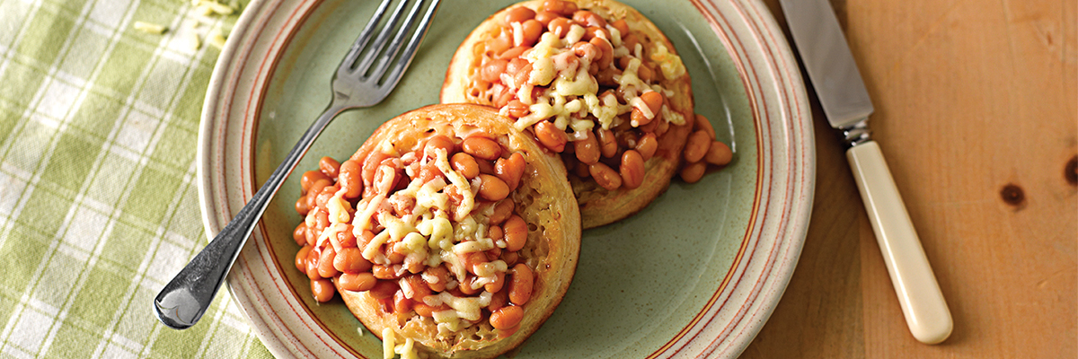 Warburtons Gluten Free Cheesy Bean Crumpets