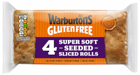 Warburtons Gluten Free Seeded Rolls