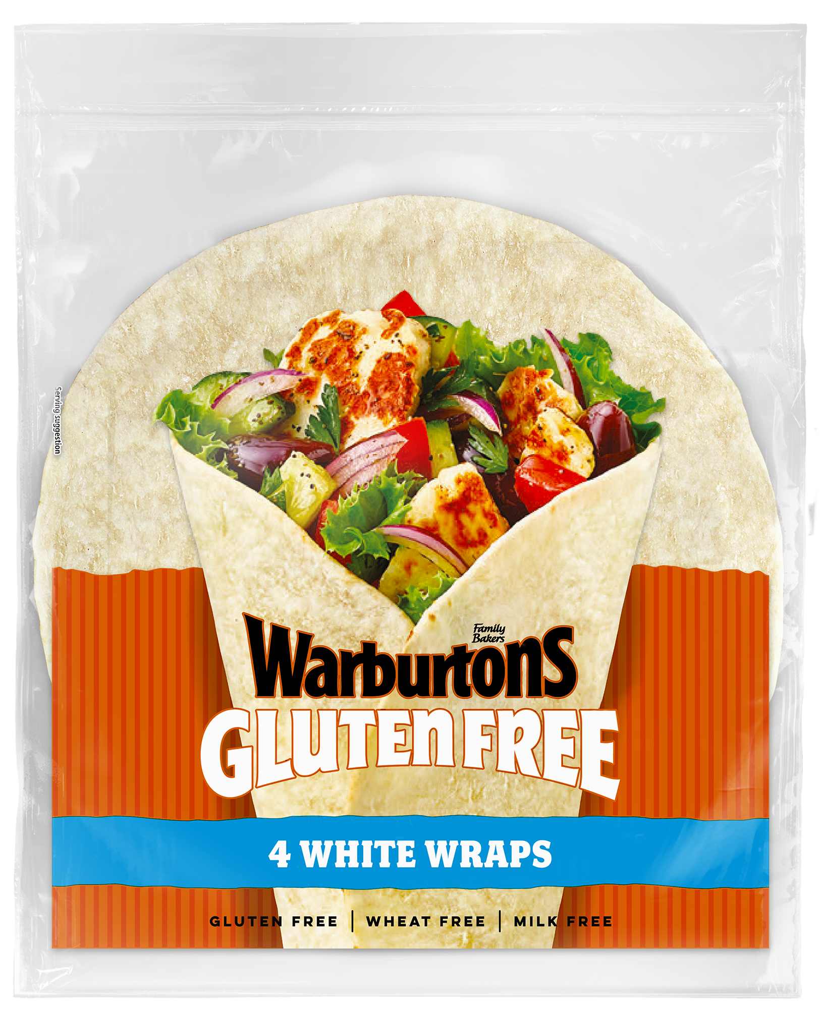 Warburtons Gluten Free White Wraps