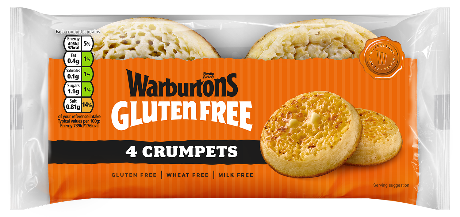 Warburtons Gluten Free Crumpets